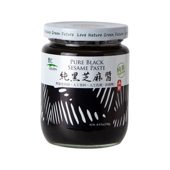 LeeZen Pure Black Sesame Paste - No Added Sugar 240g