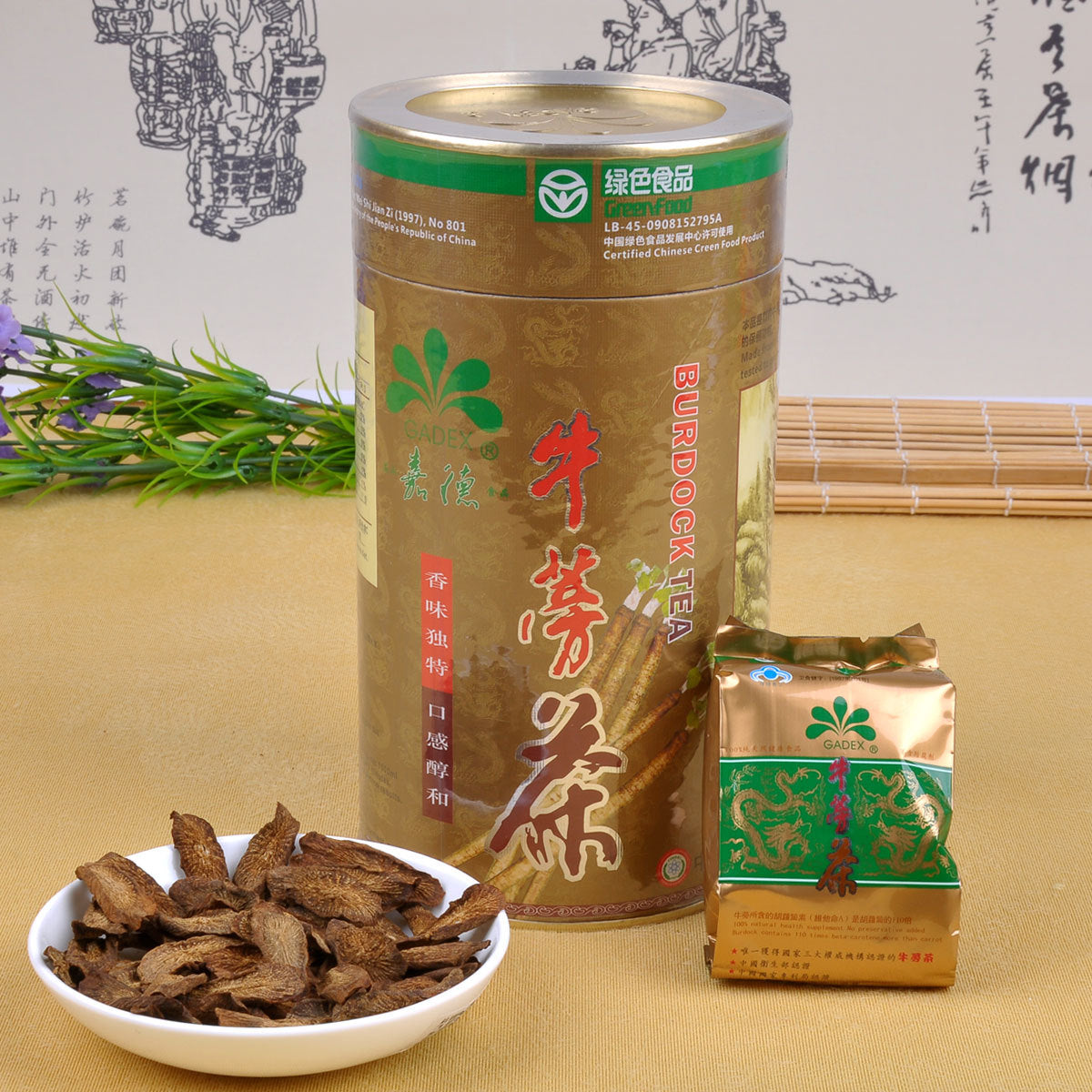 <tc>Gadex 牛蒡茶(原片裝) 25g/袋*8袋 或 25g/袋*4袋</tc>