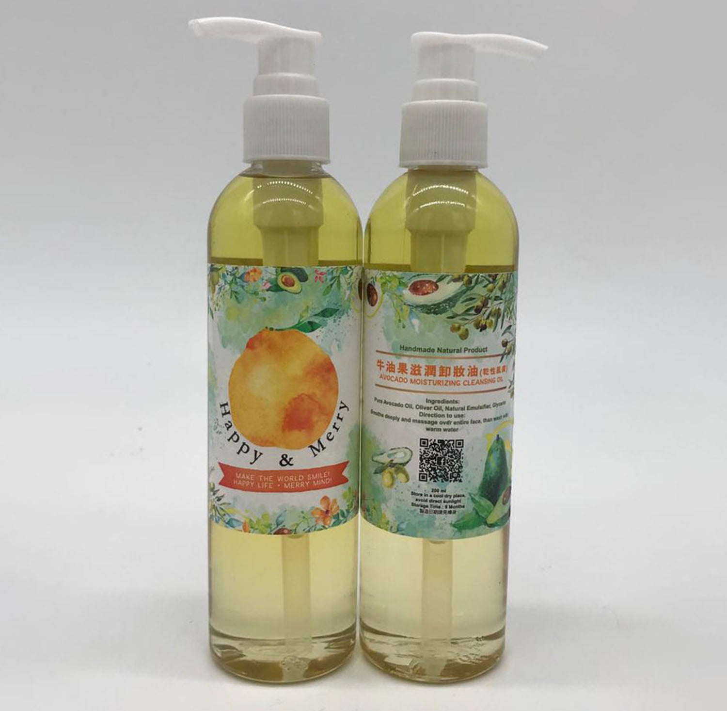 Happy & Merry Avocado Moisturizing Cleaning Oil 250ml