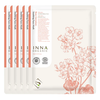 Inna Organic Rose Geranium Skin Soothing Facial Mask - 1 pc/ 3 pcs package/ 5 pcs package