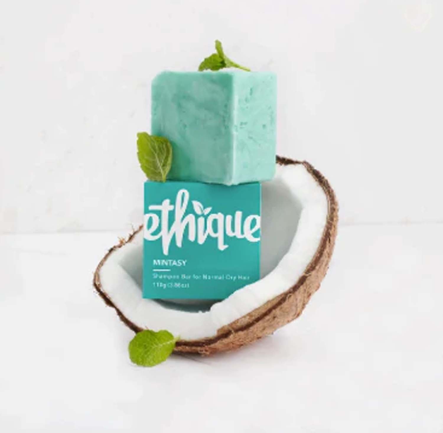 Ethique Shampoo Bar - Mintasy (Solid shampoo for balanced to dry hair) (110g)