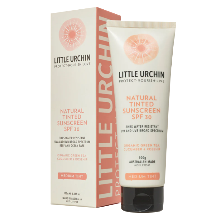 LITTLE URCHIN Natural Tinted Sunscreen SPF 30 | 100g