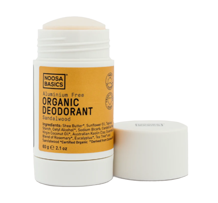 Noosa Basics Organic Deodorant Stick (Full Strength) - Sandalwood 60g ℮ 2.1 oz